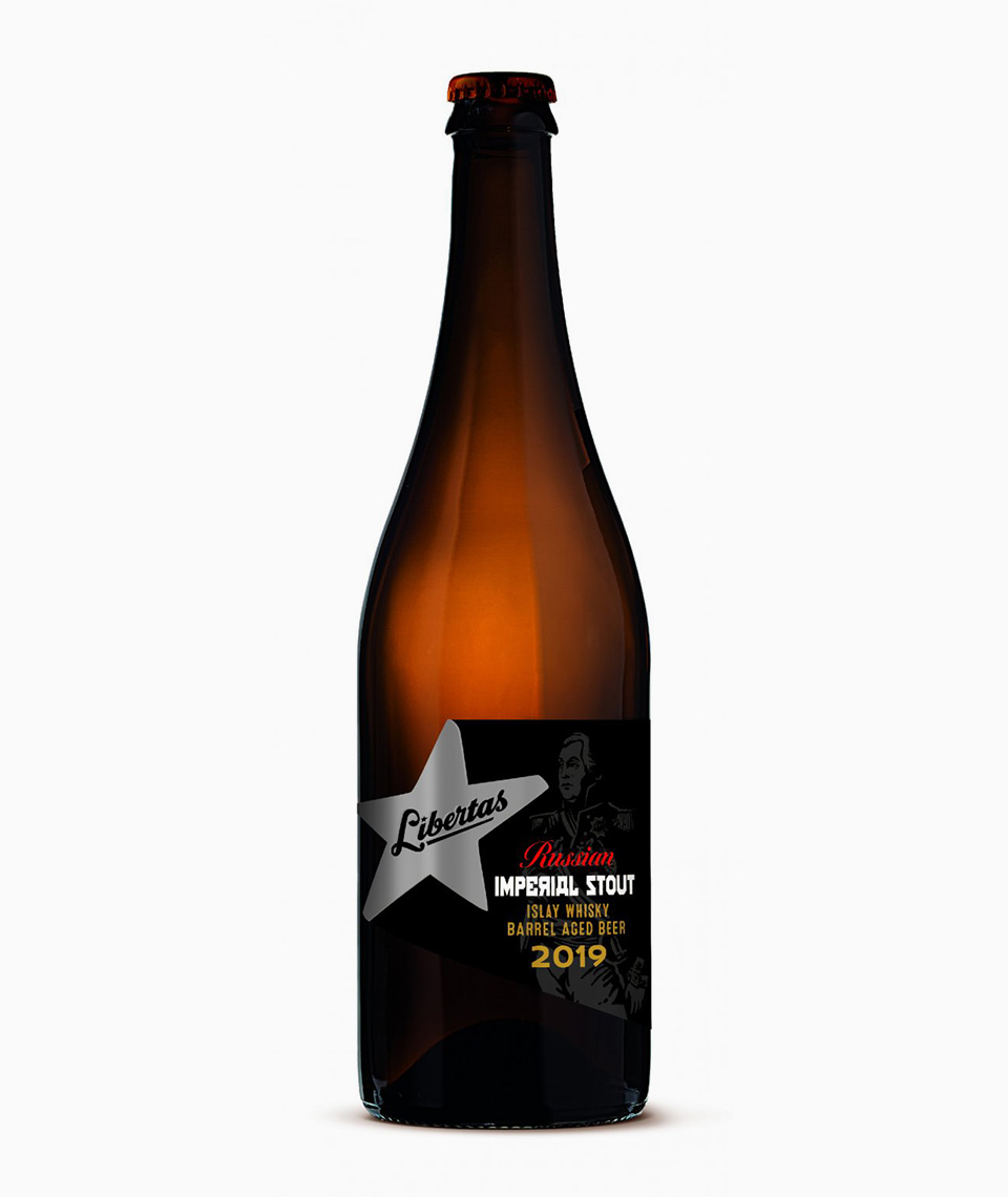 Libertas RUSSIAN IMPERIAL STOUT 24% – ISLAY WHISKY BARREL AGED BEER 2019